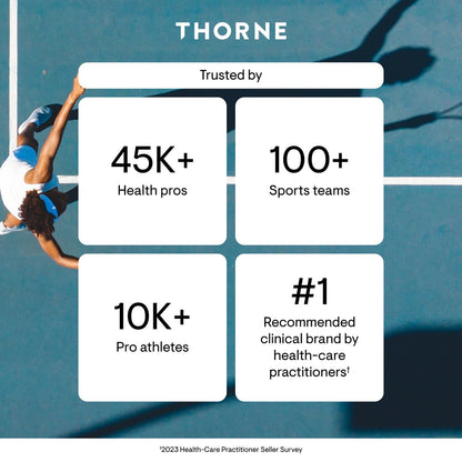 THORNE - Daily Electrolytes - Zero Sugar & Low-Calorie Electrolyte Powder Drink Mix - Flavors Derived from Natural Sources - NSF Certified for Sport - Variety - 30 Stick Packs